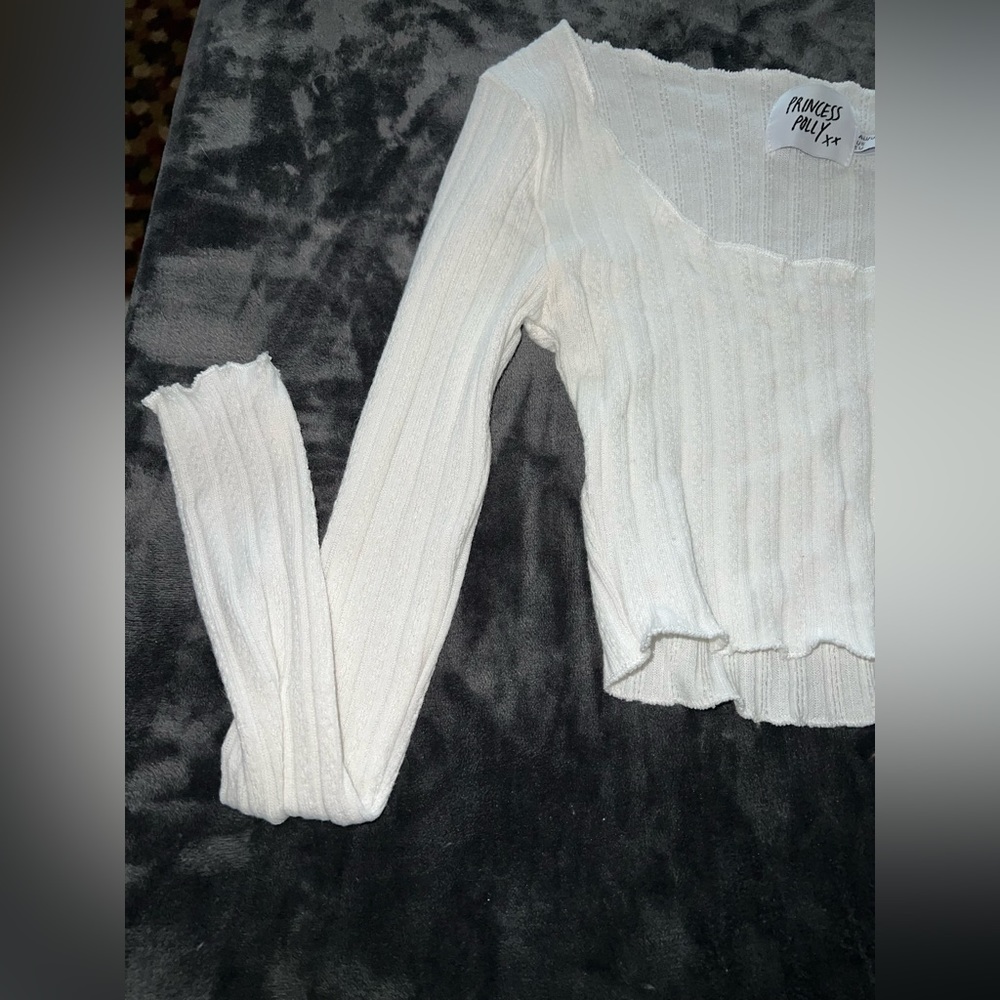 Princess Polly Leon Top in White Size 0 - Picture 13 of 16